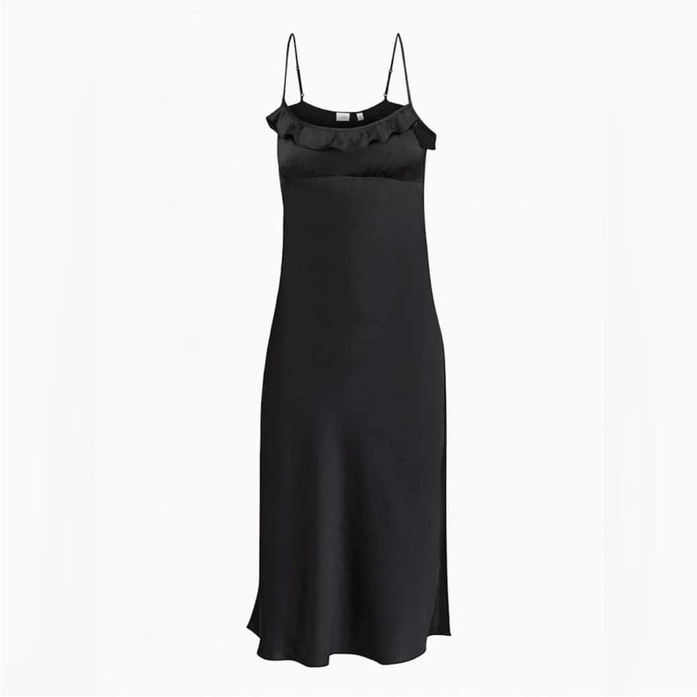 🤎NWT Wilfred ARITZIA Ovation Dress In RICH MOCHA BROWN - Picture 8 of 9